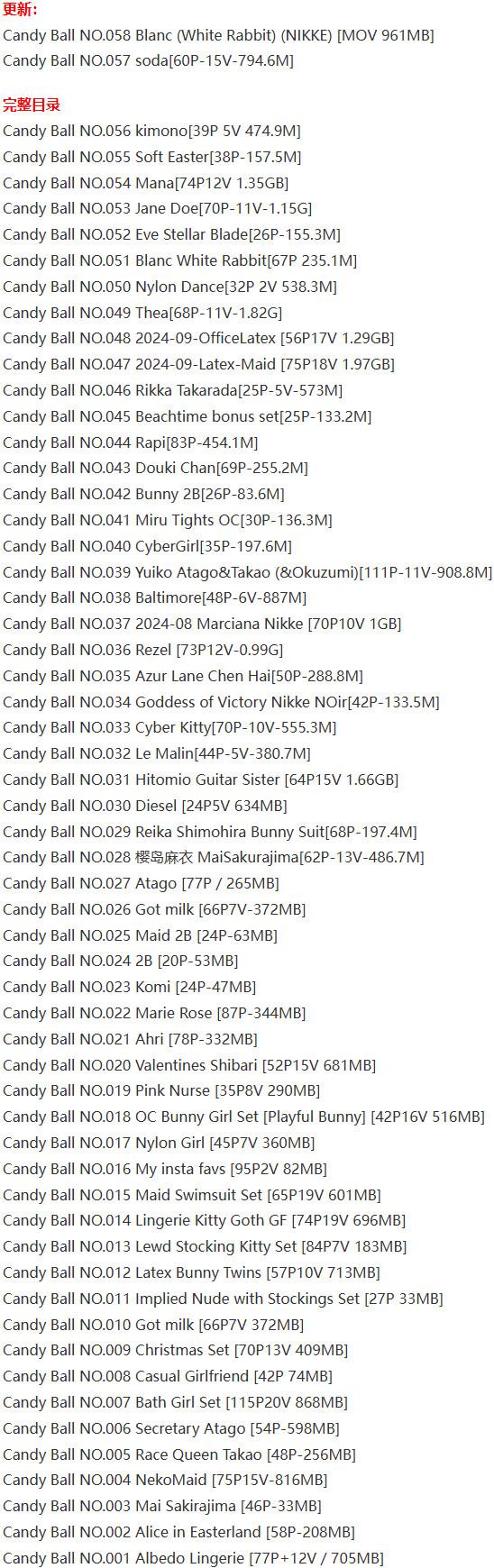 Candy Ball – 写真图包合集【持续更新中】-1