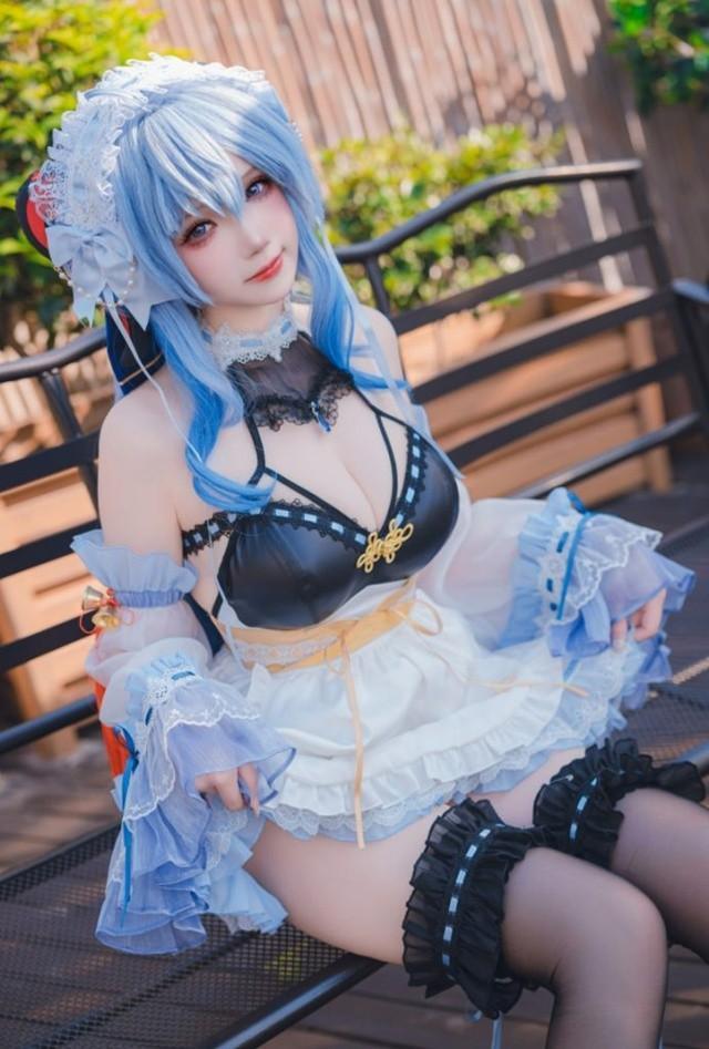 雪晴Astra – NO.091 原神 甘雨 女仆[31P1V-763MB]