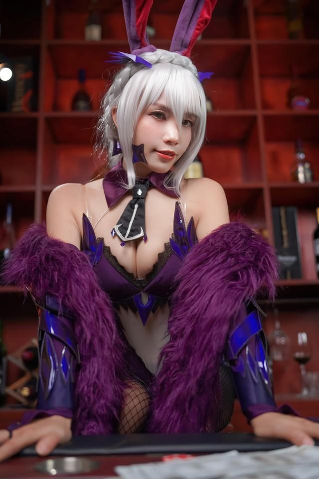 Neko薇薇 – NO.14 FGO 黑枪呆兔女郎 [18P-130MB]