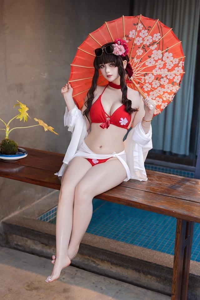 屿鱼 – NO.052 樱花泳装[80P-979.5M]