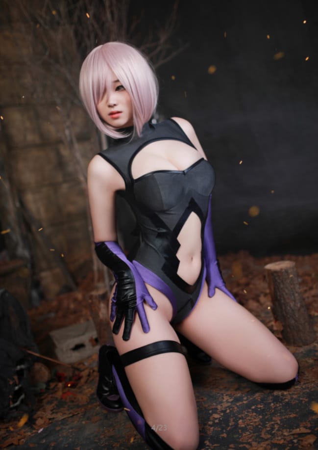Bambi(밤비) –NO.32 Mash Kyrielight (Shielder)[22P/179MB]