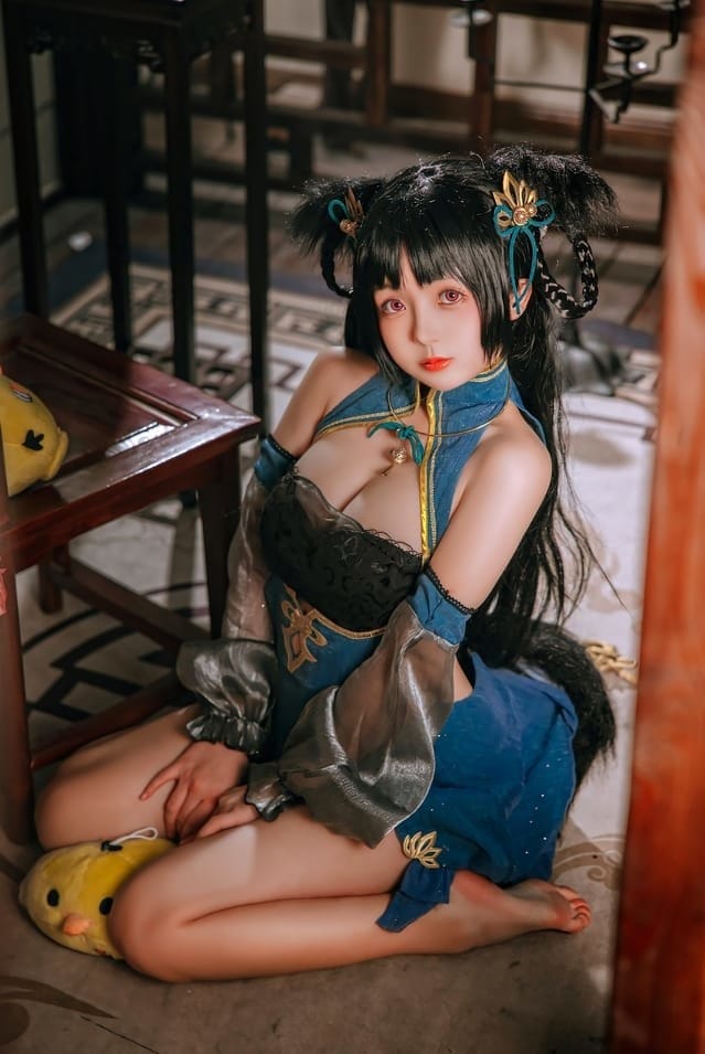 日奈娇 – NO.076 碧蓝航线 大潮旗袍 [25P-206M]
